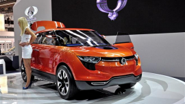 Концепт-кар Ssangyong XUV 1 блеснет дизайном на Франкфуртском автошоу