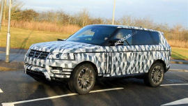 Новые шпионские снимки Range Rover нового поколения