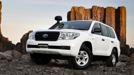 Toyota Land Cruiser GX - новая версия японского внедорожника