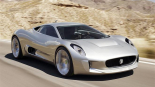 Jaguar C-X75 - эффектный суперкар